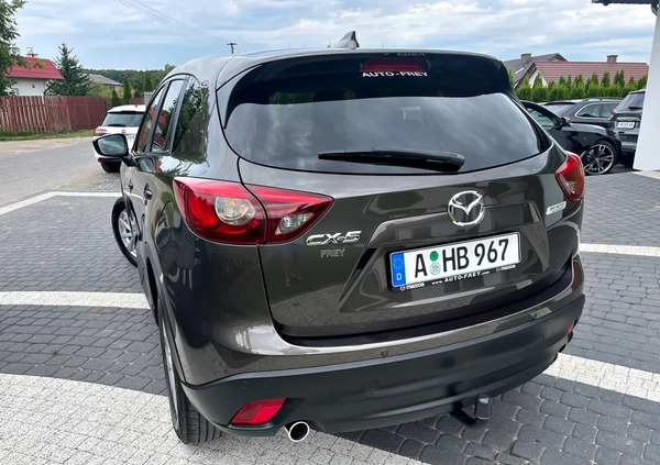 Mazda CX-5 cena 44900 przebieg: 194000, rok produkcji 2015 z Chełmno małe 407